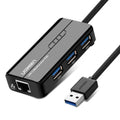 NNEDSZ USB 3.0 Hub with Gigabit Ethernet Adapter (20265)